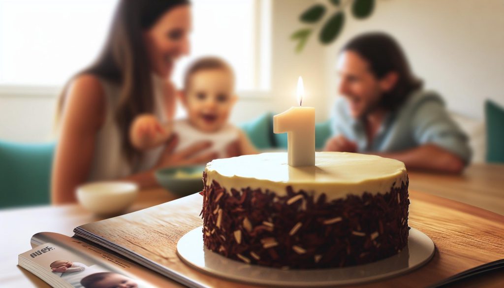 Zdravý Dort K 1 Narozeninám: První Svíčka Bez Cukrové Bomb​