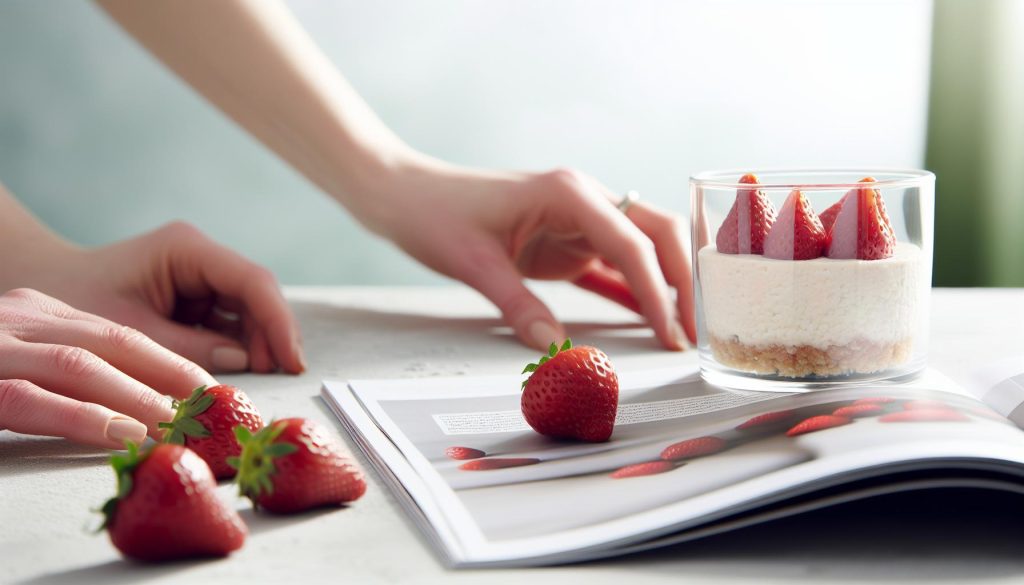 Zdravý Nepečený Tvarohový Dort S Jahodami: Ideál Do Skleničky​