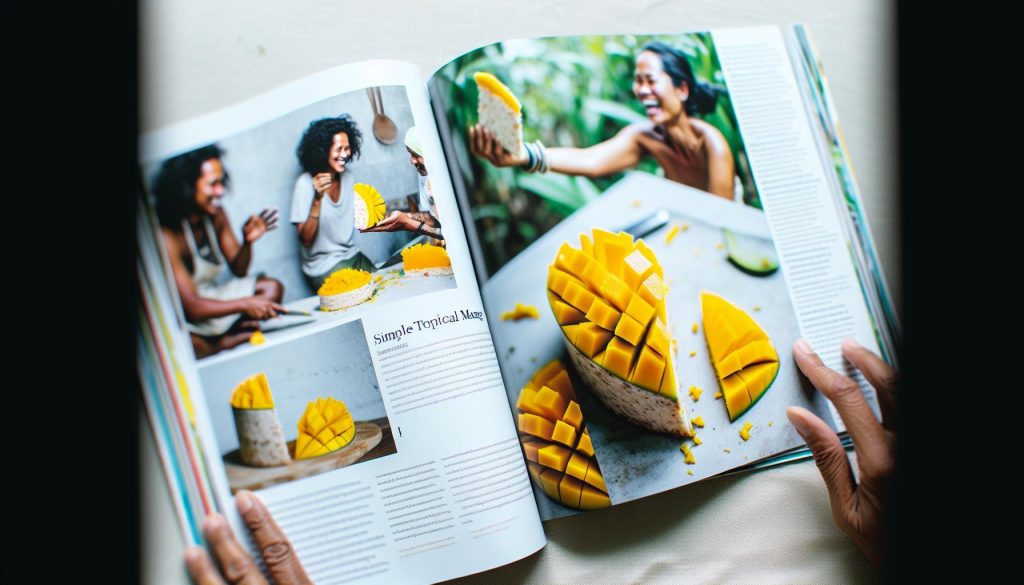 Raw mango dort recept snadný: tropický dort za pár minut​