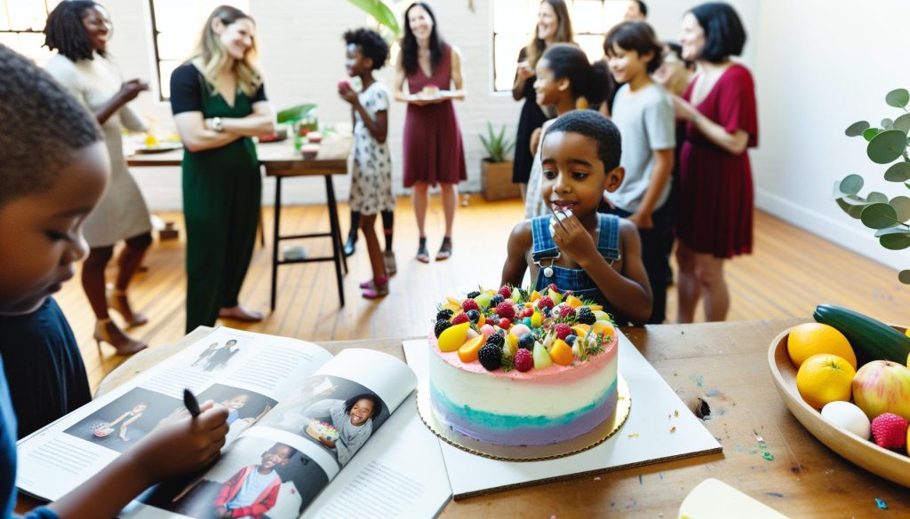 Vegan Dětský Dort: Barevný Narozeninový Hit Bez Alergenů​