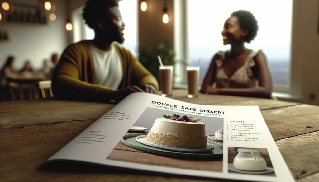 Bezlaktózový vegan dort: Dvojitě Bezpečný Dezert​