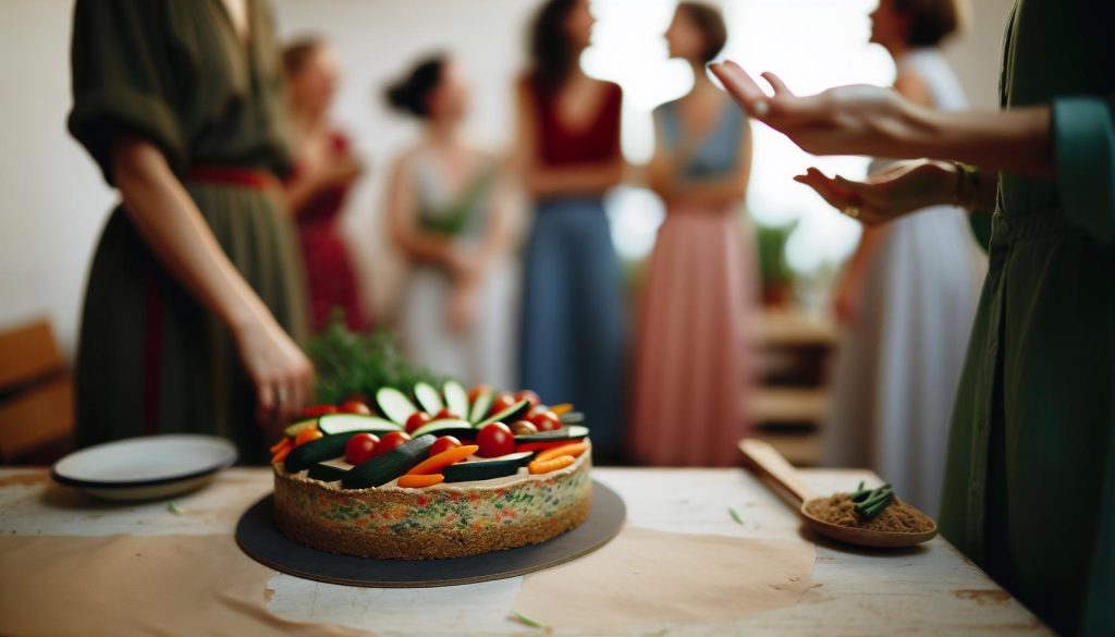 Slaný dort vegan: Originální Obložený Koláč Na Party​