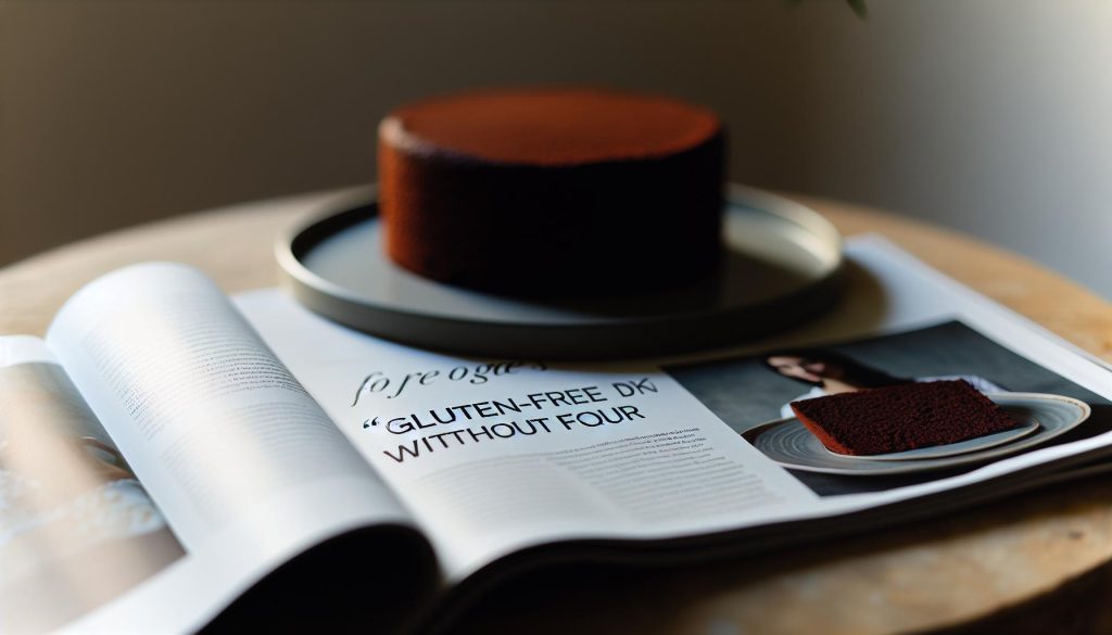 Bezlepkový čokoládový dort: Intenzivní Chuť Bez Mouky​