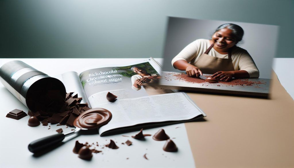 Dort raw čoko: Silná Čokoládová Vlna Bez Cukru​