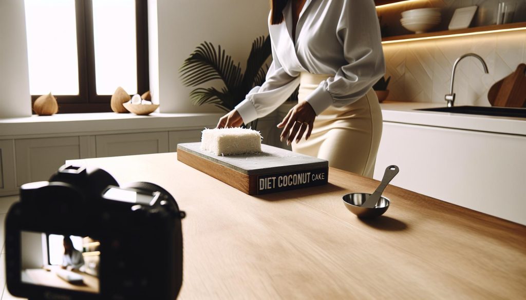 Dietní kokosový dort: Lehké Tropické Mlsání Bez Viny​
