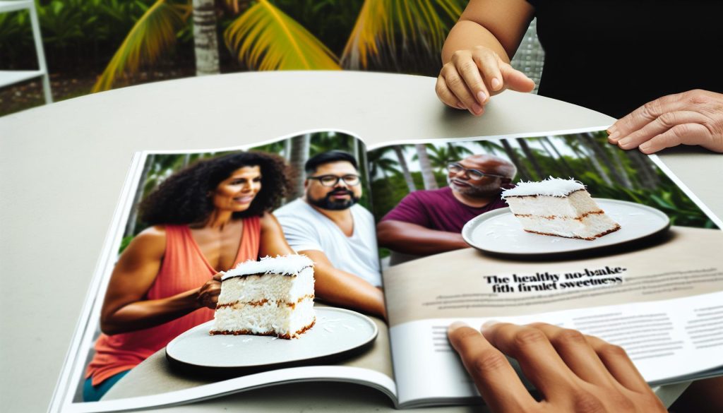 Nepečený kokosový dort zdravý: Tropická Fit Sladkost 4 Nepečený kokosový dort zdravý: Tropická Fit Sladkost