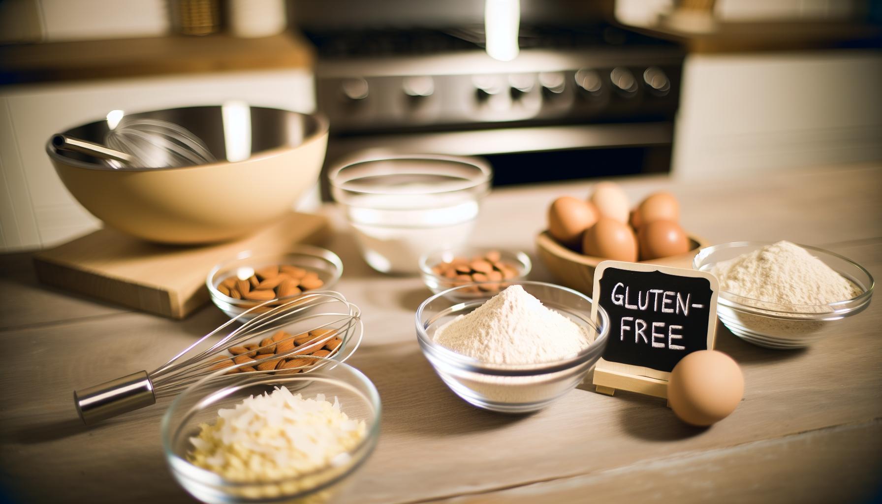 Bezlepkové ingredience pro dokonalý dort