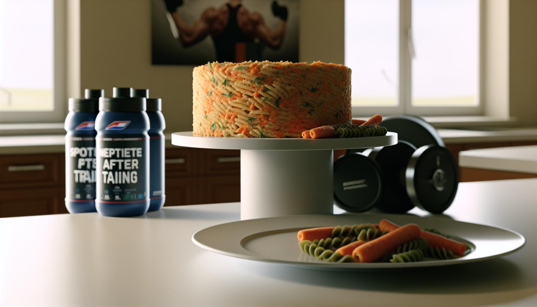 Mrkvový těstovinový dort: Ideální recept po tréninku