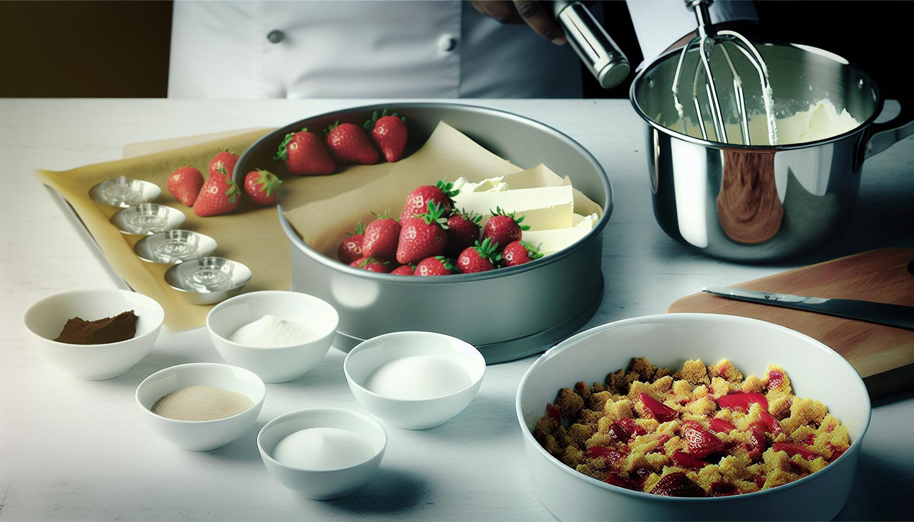 Jak připravit Jahodový Nepečený Dort krok za krokem