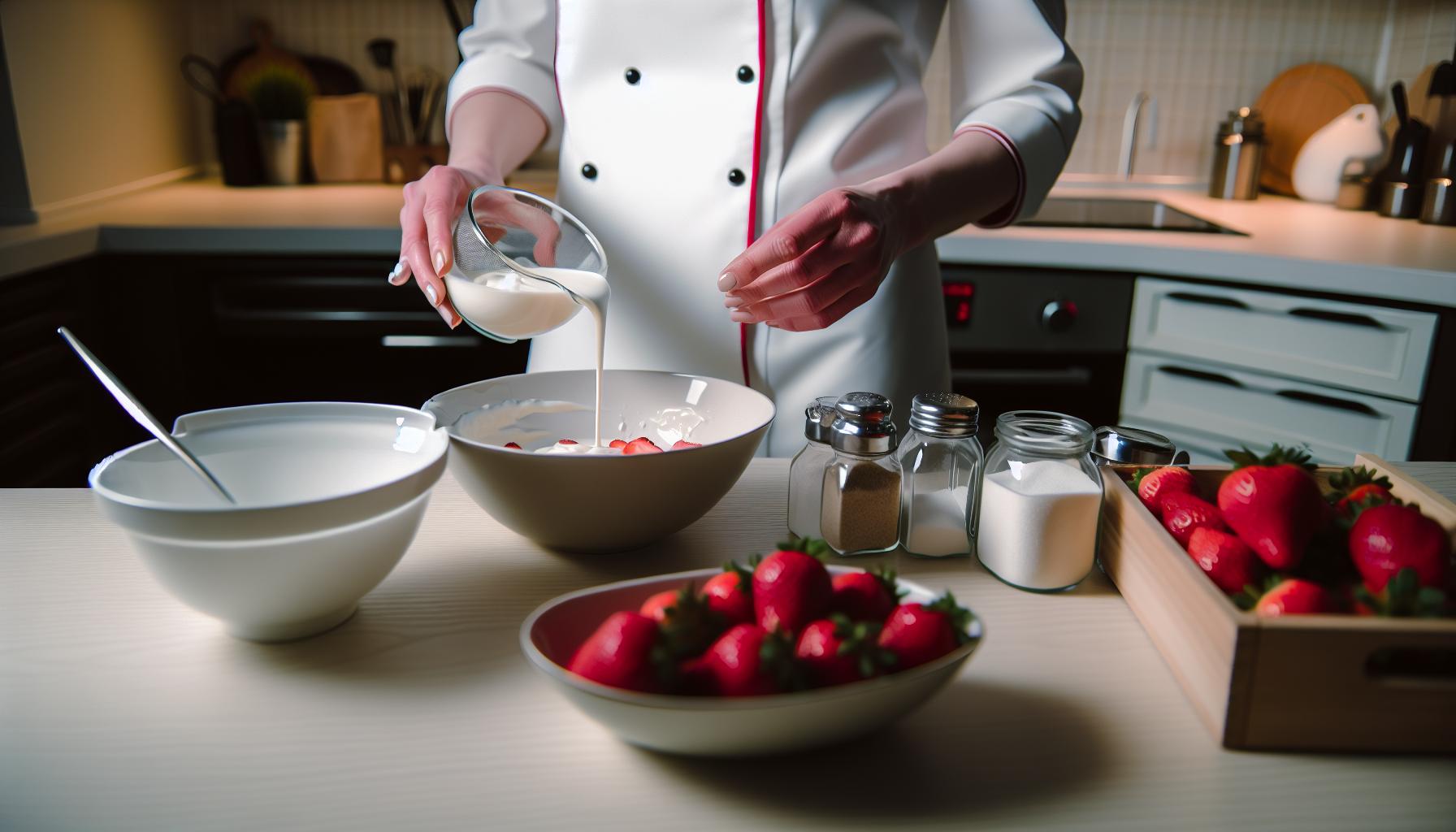 Jak připravit lahodný jahodový krém