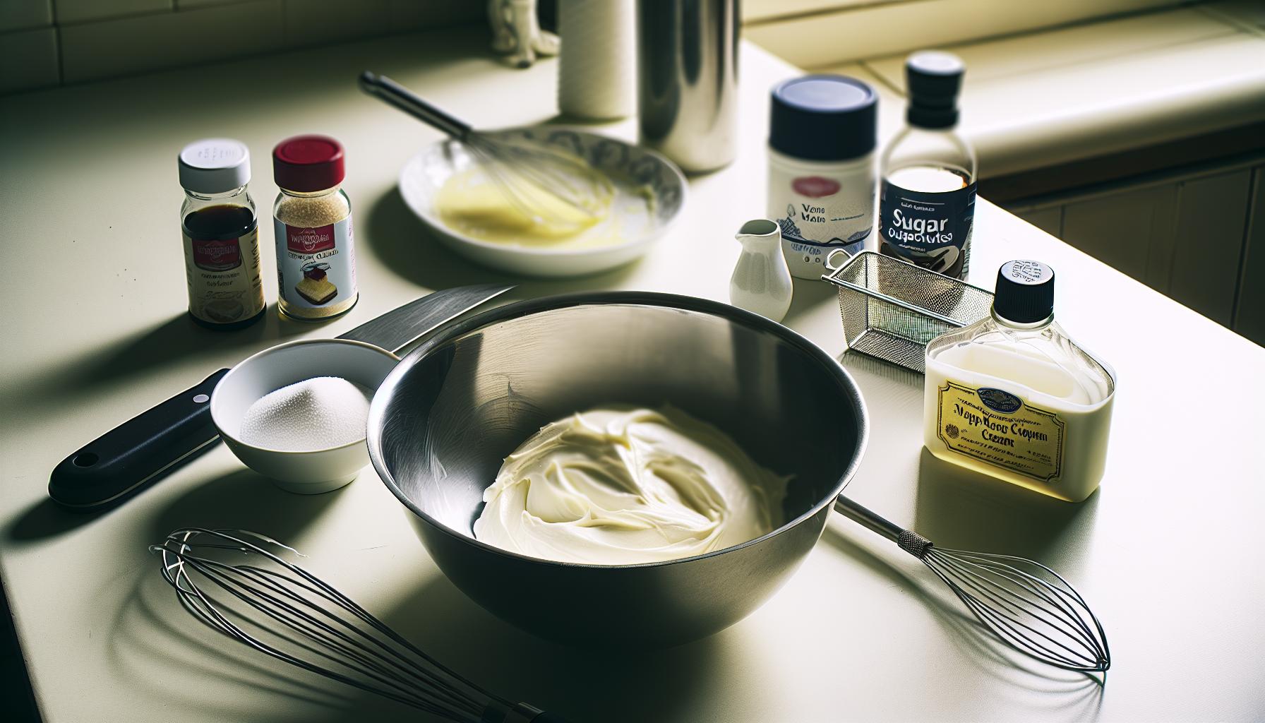 Jak připravit nízkosacharidový krém na dort