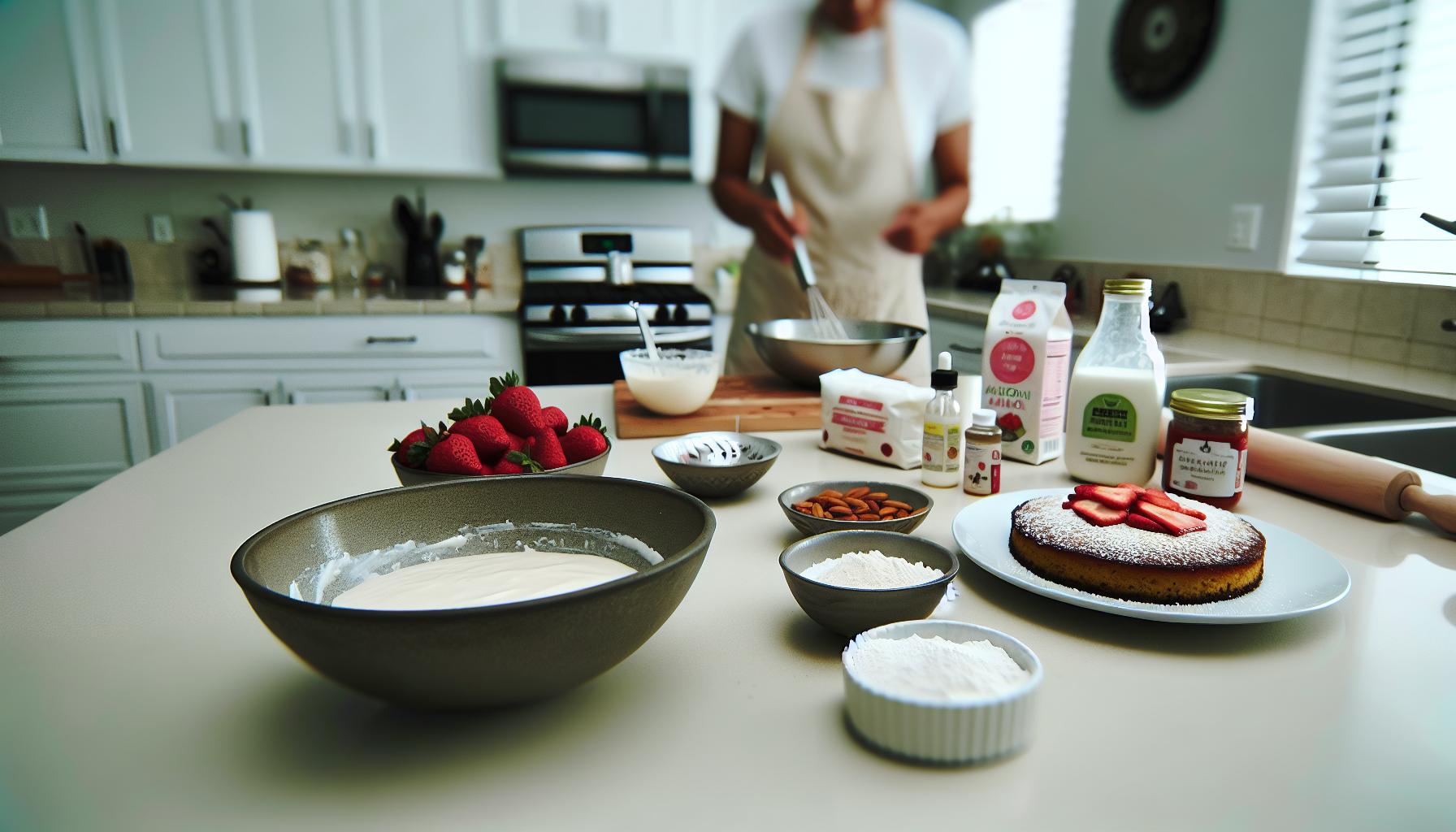 Jak správně připravit veganský jahodový dort