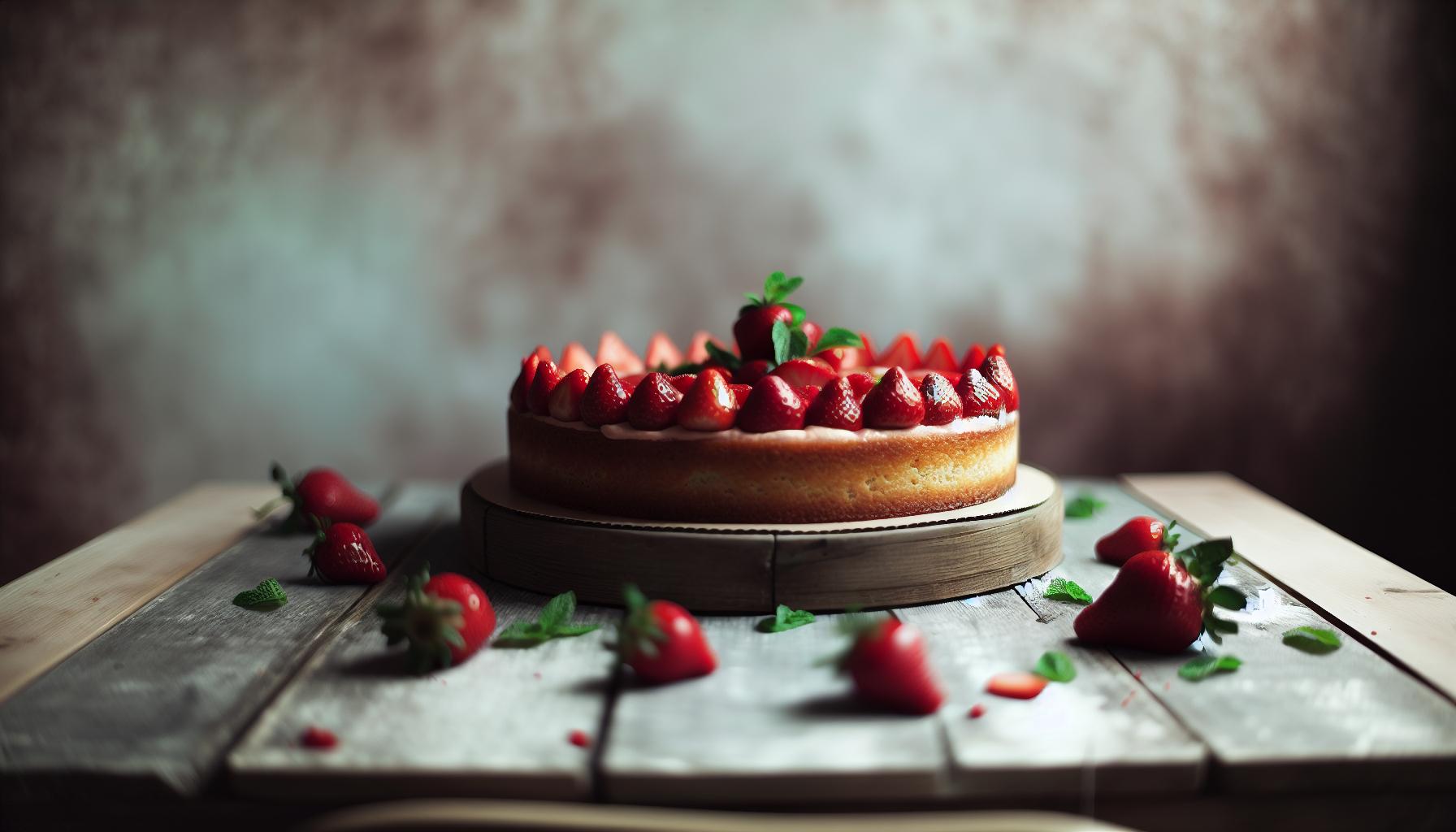 Jak udělat dokonalý raw jahodový dort