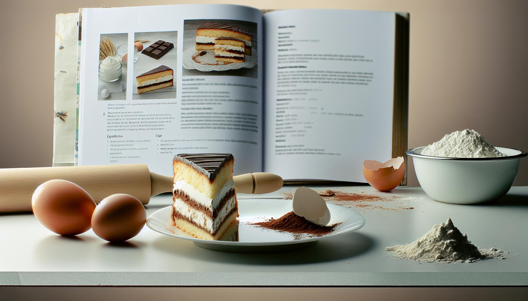 Jednoduchý recept na bezlepkový Míša dort