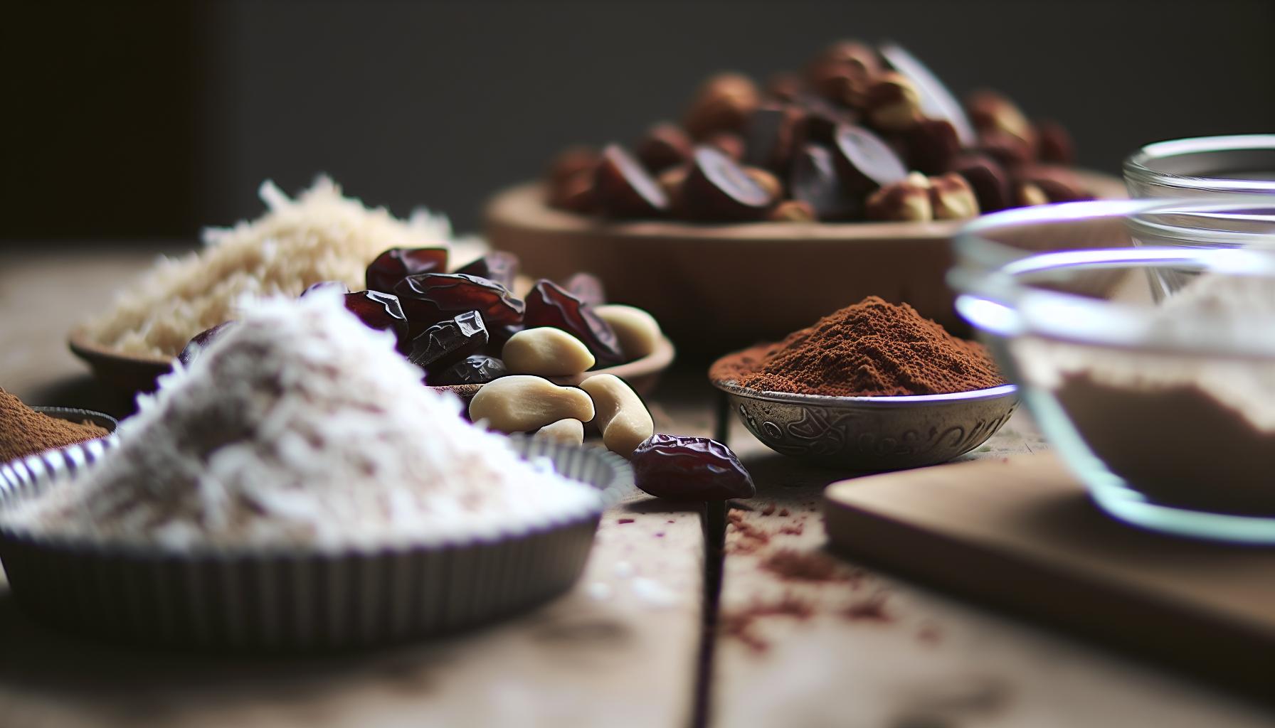 Jednoduché suroviny pro raw dort