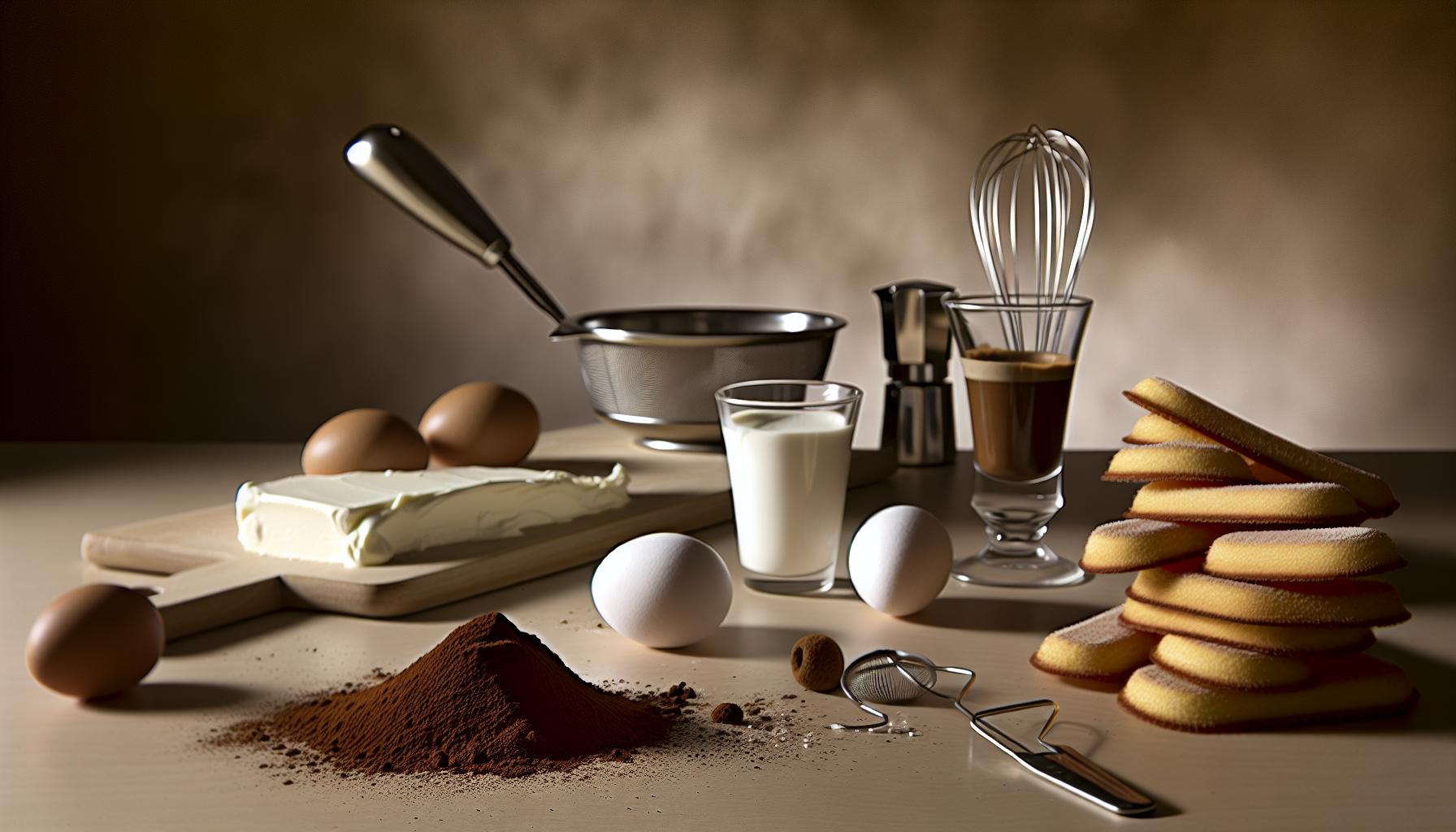 Jemné ingredience pro perfektní tiramisu