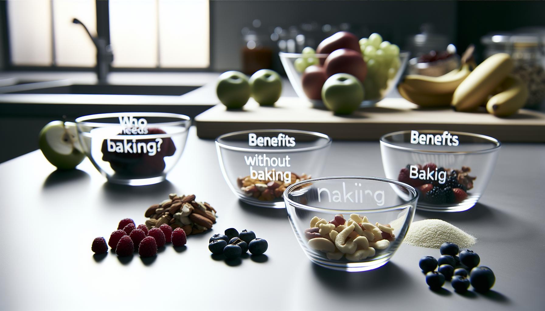 Kdo potřebuje pečení? Benefity bez pečení