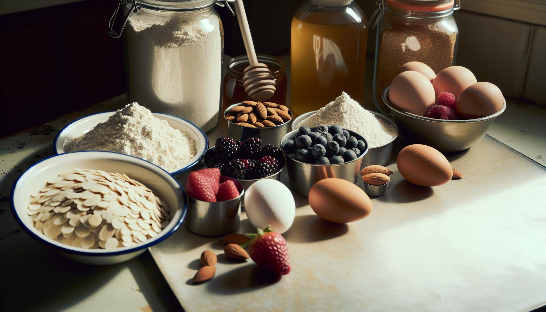 Klíčové zdravé ingredience pro dort