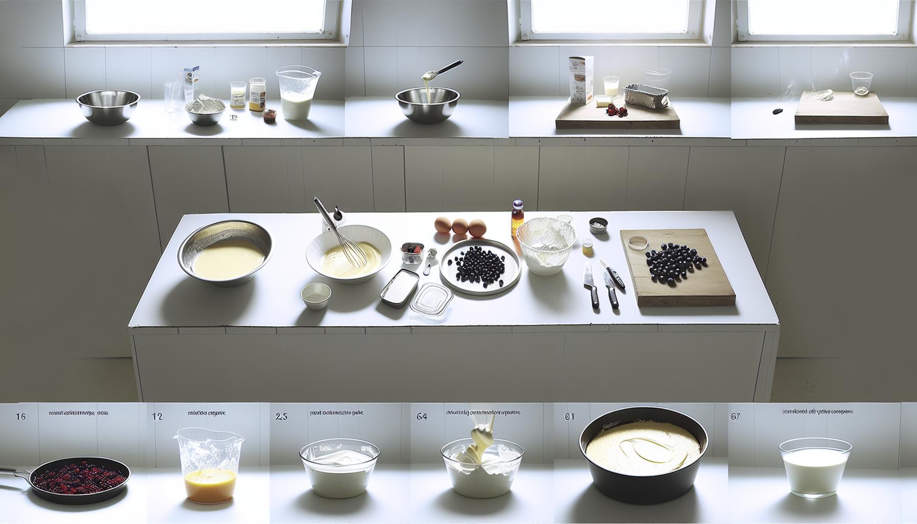 Krok za krokem: Příprava nepečeného dortu