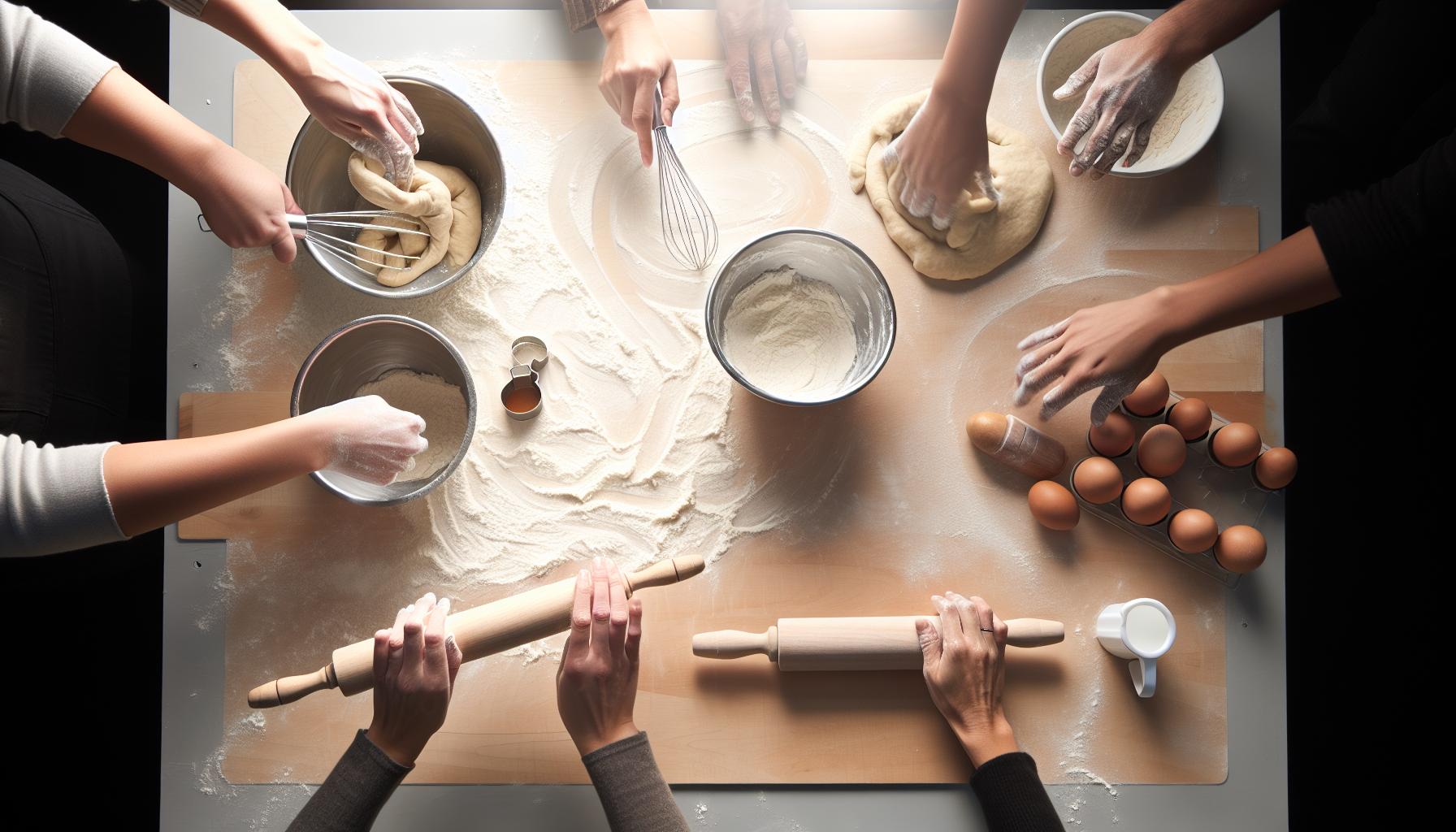 Krok za krokem: Příprava těsta