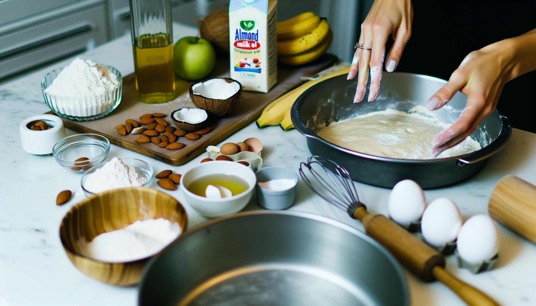 Krok za krokem: Příprava veganského dortu