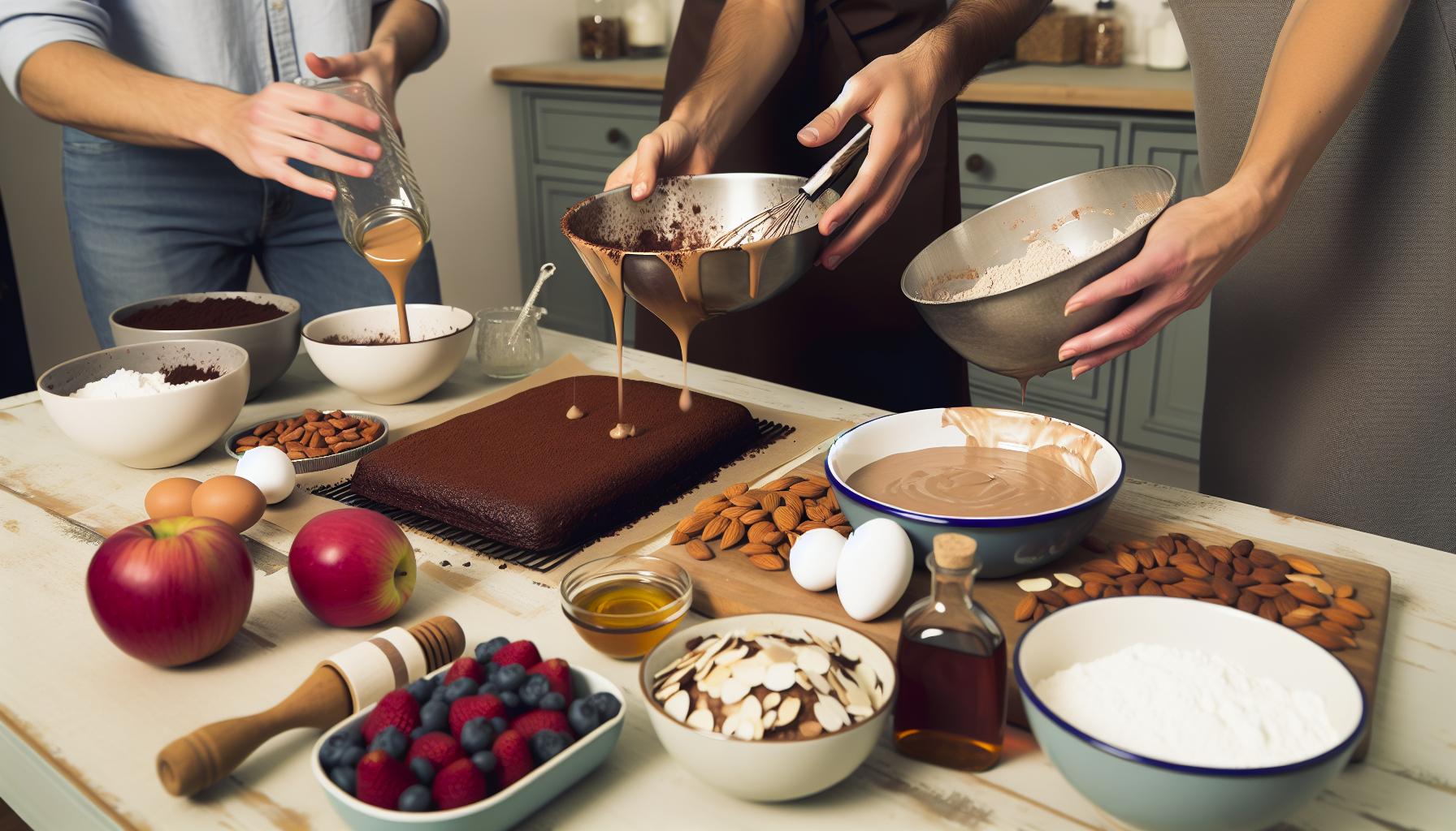 Krok za Krokem: Příprava Zdravého Veganského Dortu