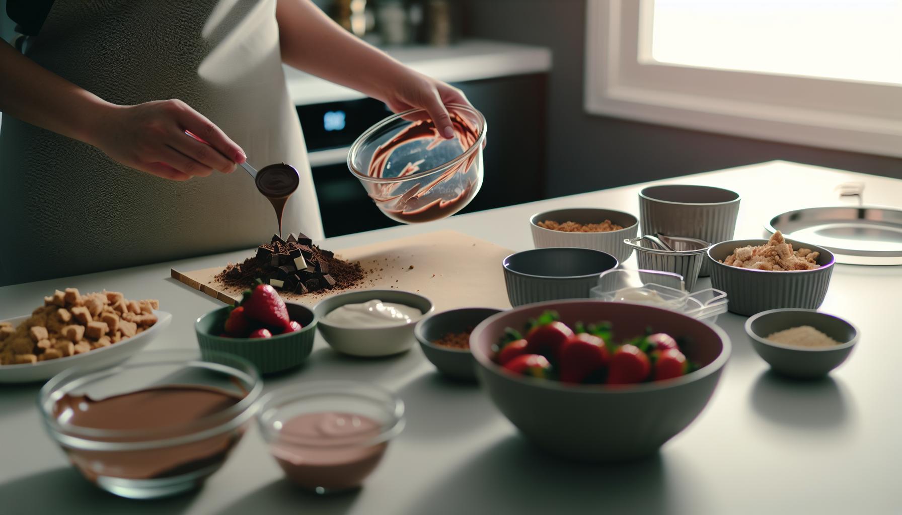 Kroky k dokonalému nepečenému dortu