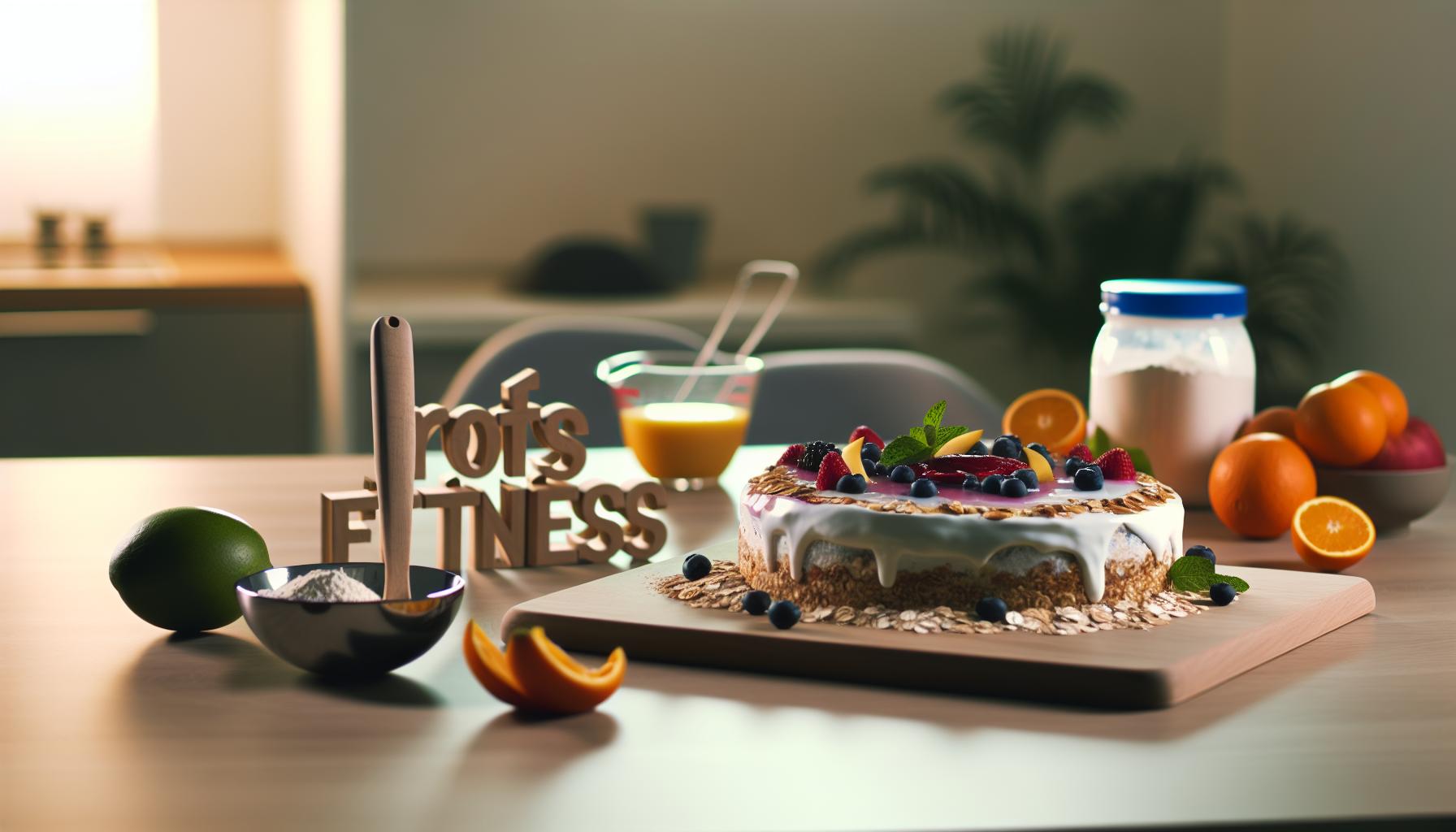 Lehký Dort Fitness: Nadýchaná Proteinová Sladkost 1 Lehký dort fitness: recept na zdravou radost