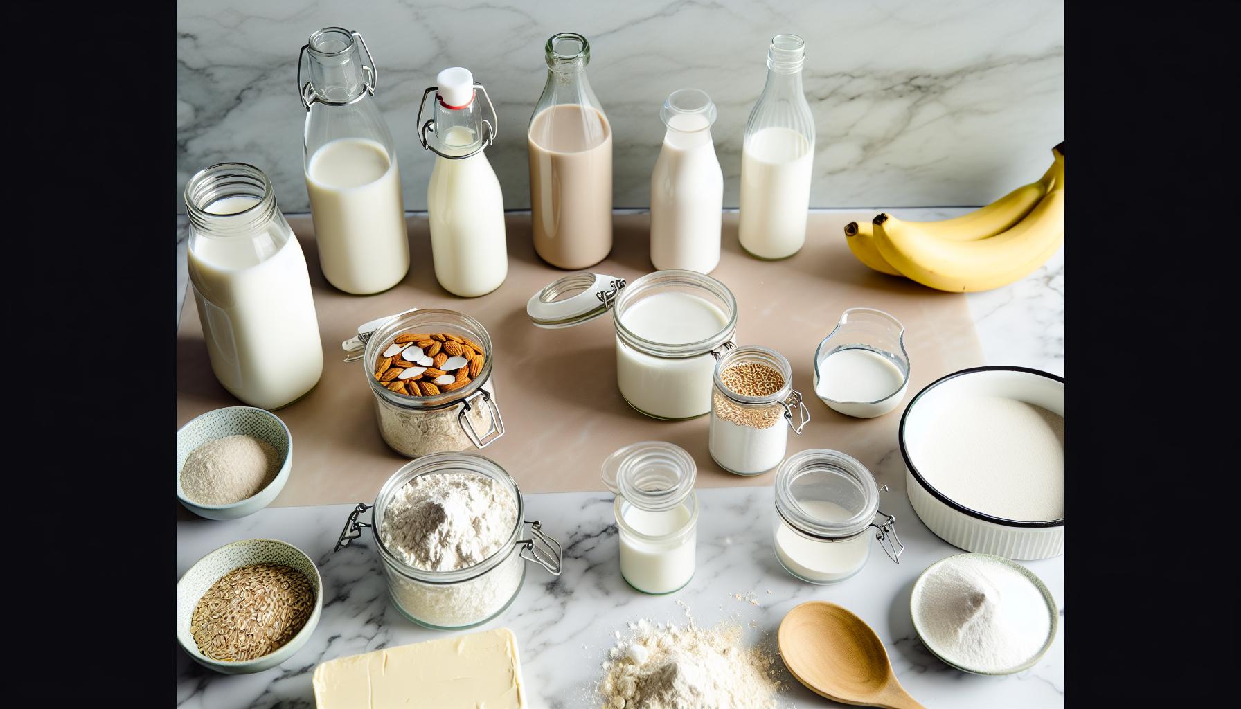 Nejlepší bezmléčné ingredience na pečení
