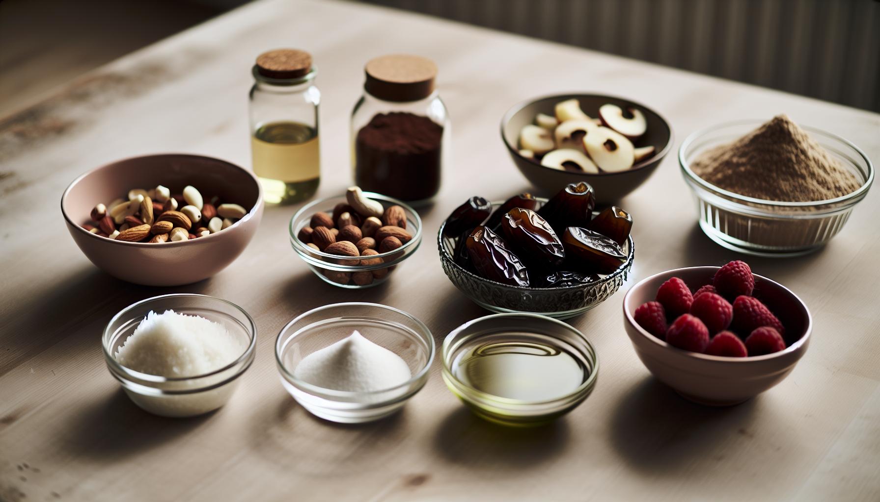 Nejlepší ingredience pro veganský dort bez pečení