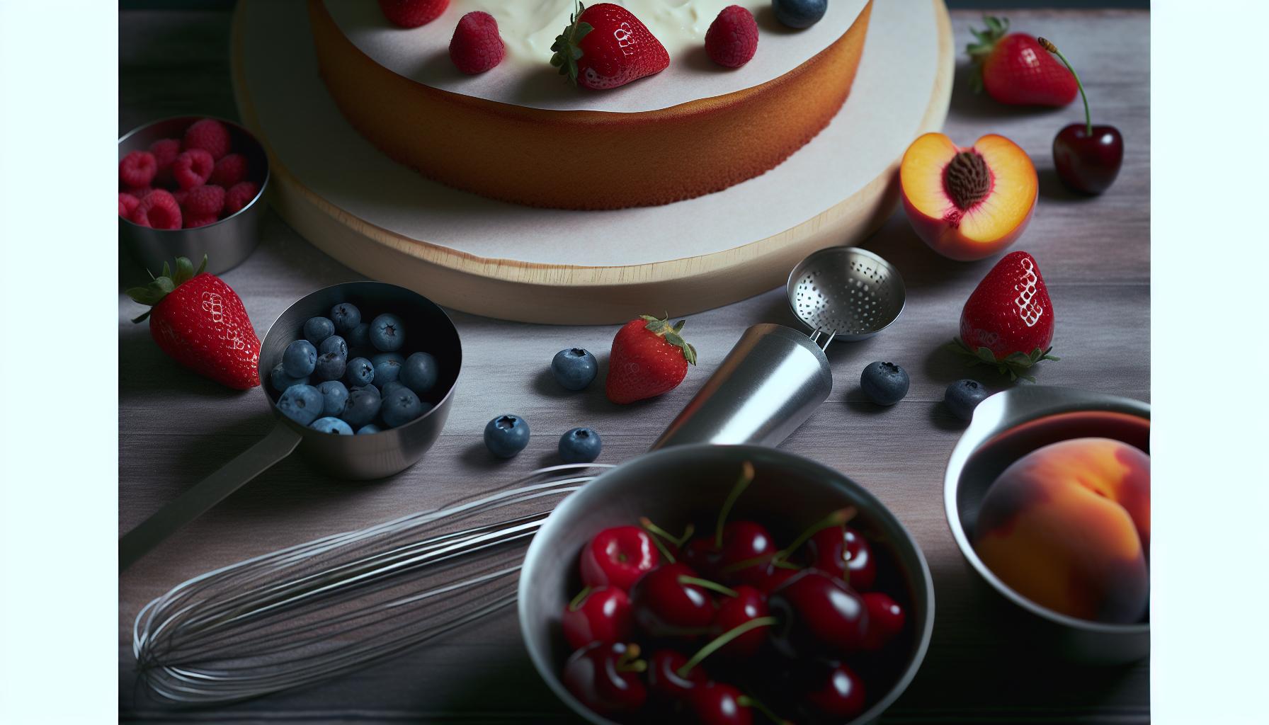 Nejlepší letní ovoce pro váš dort