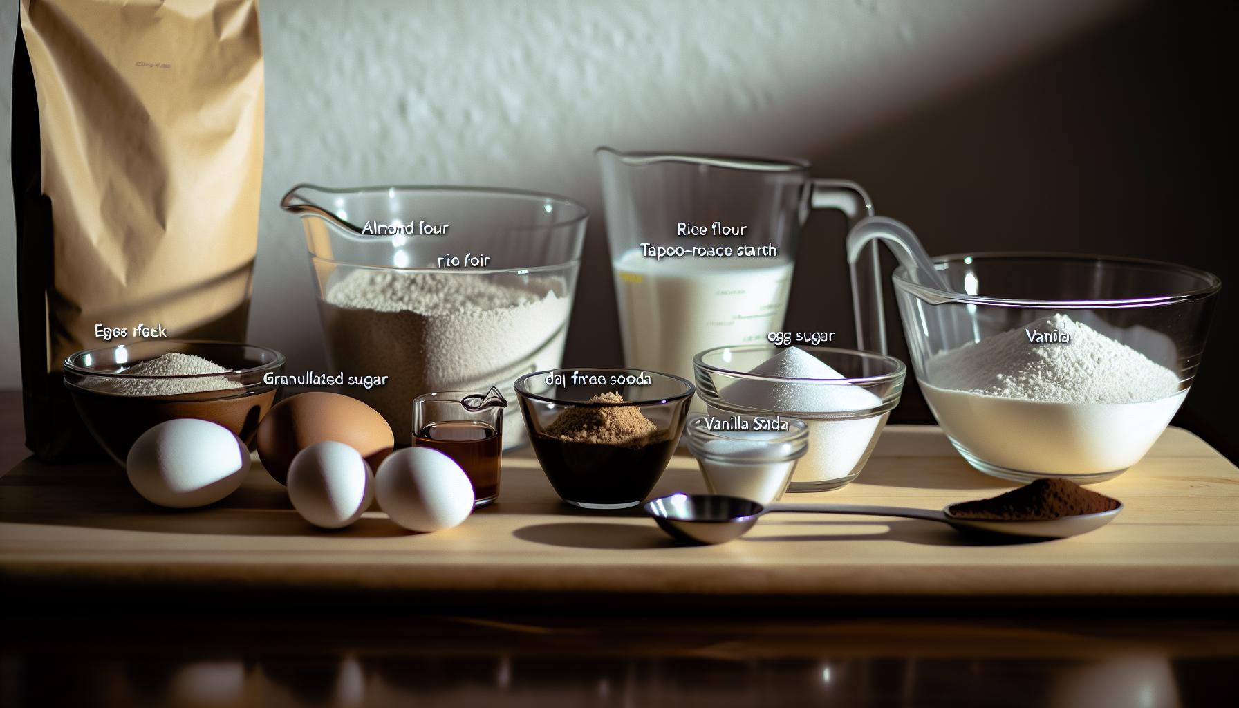 Nejlepší suroviny pro bezlepkový dort