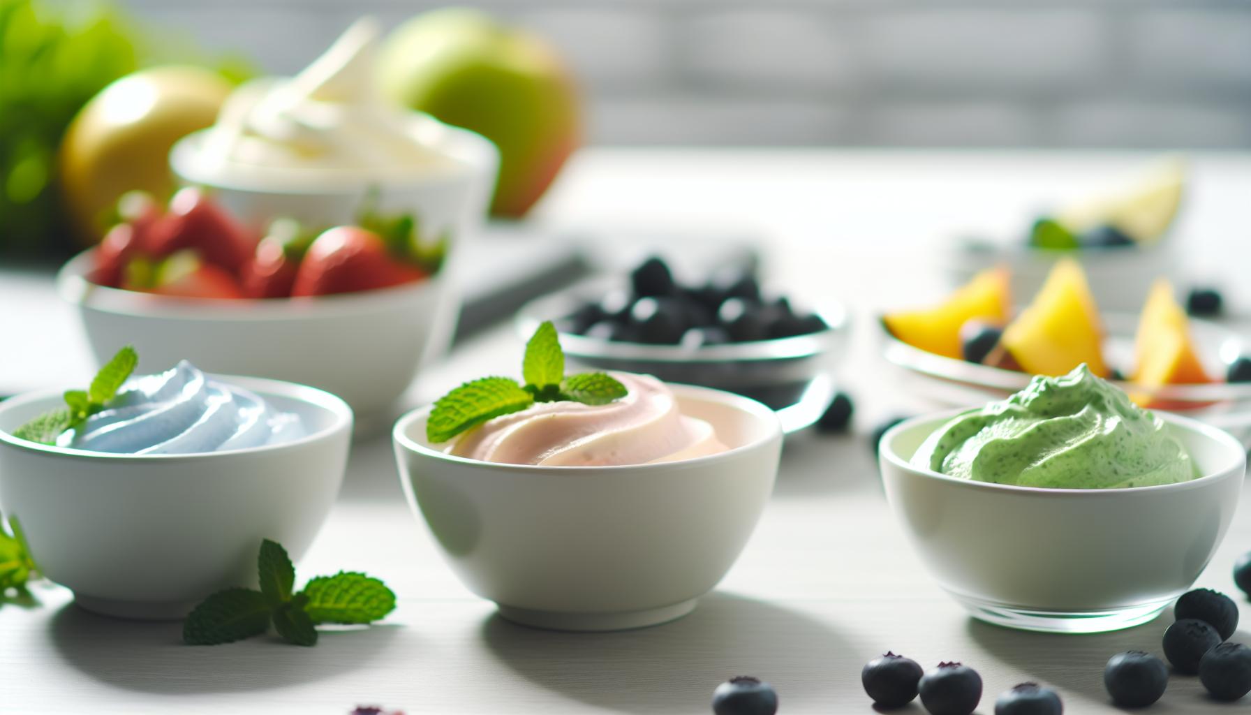 Osvěžující krémy a polevy