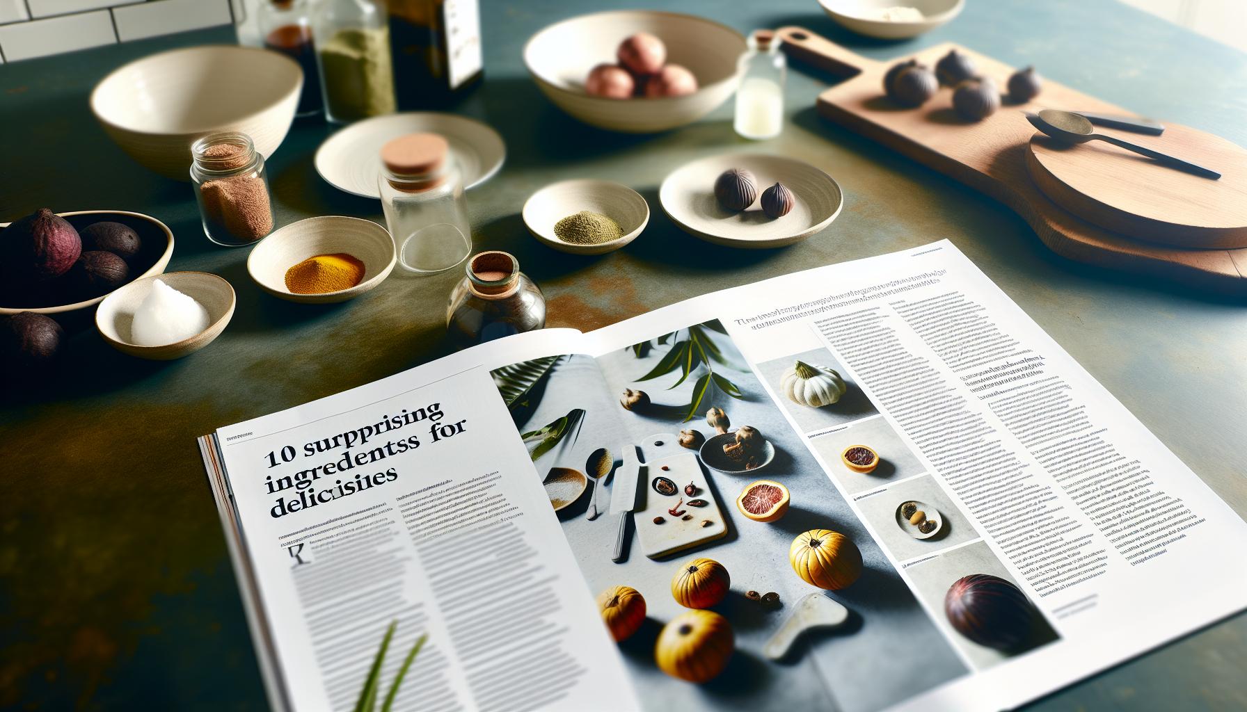 10 překvapivých ingrediencí pro chutné recepty