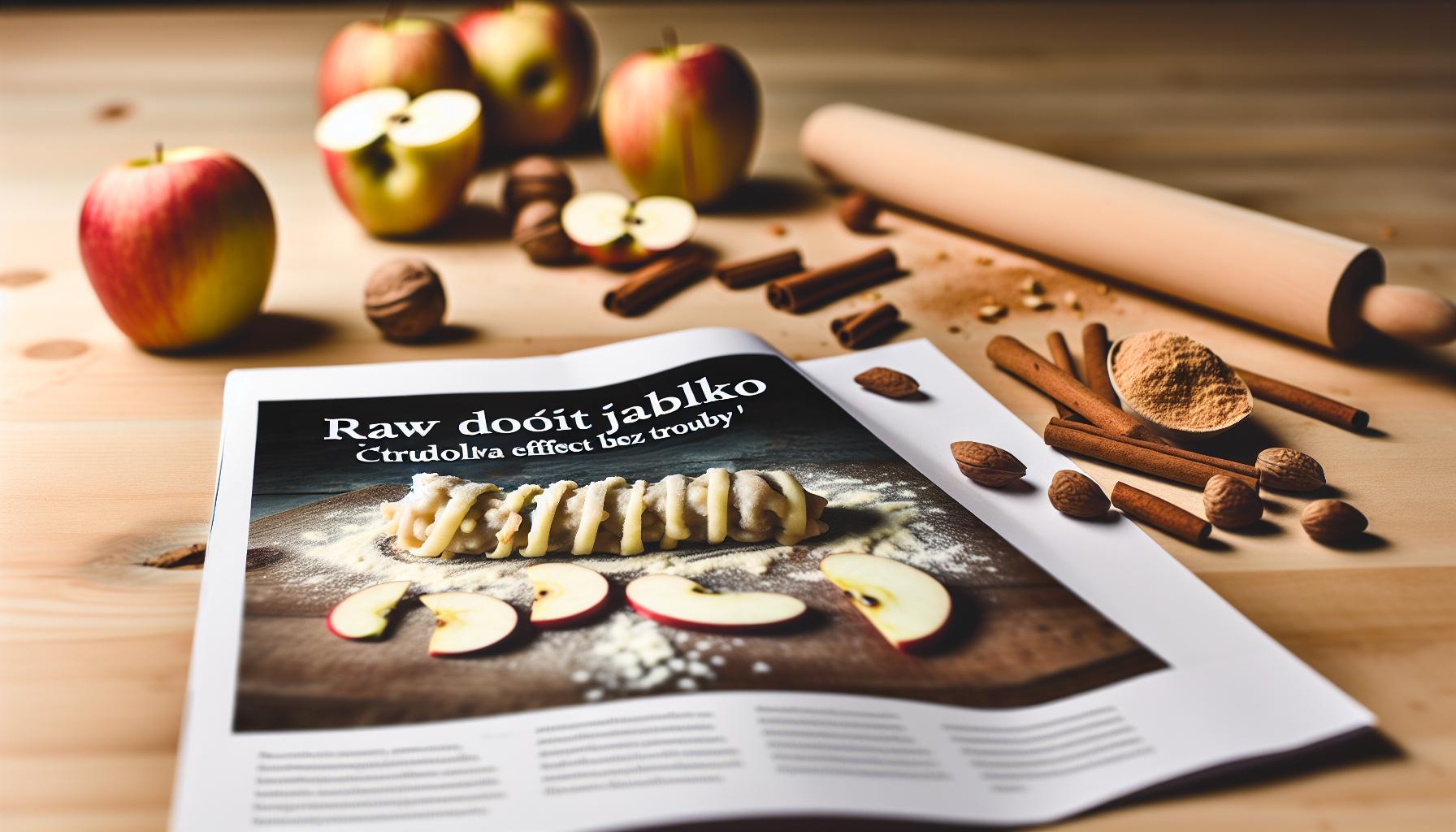 Raw Dort Jablko: Štrůdlový Efekt Bez Trouby​