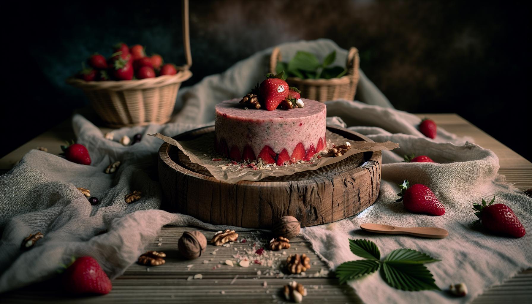 Raw Dort Jahodový Recept: Nepečené Nebe Na Talíři​
