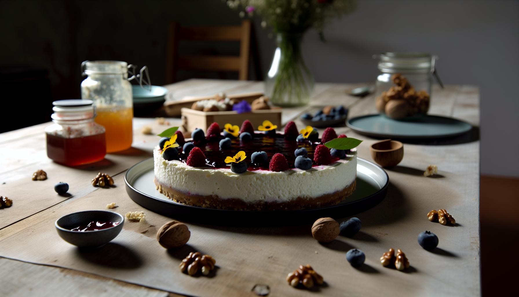 Raw Dort s Tvarohem: Proč zvolit živý dezert?