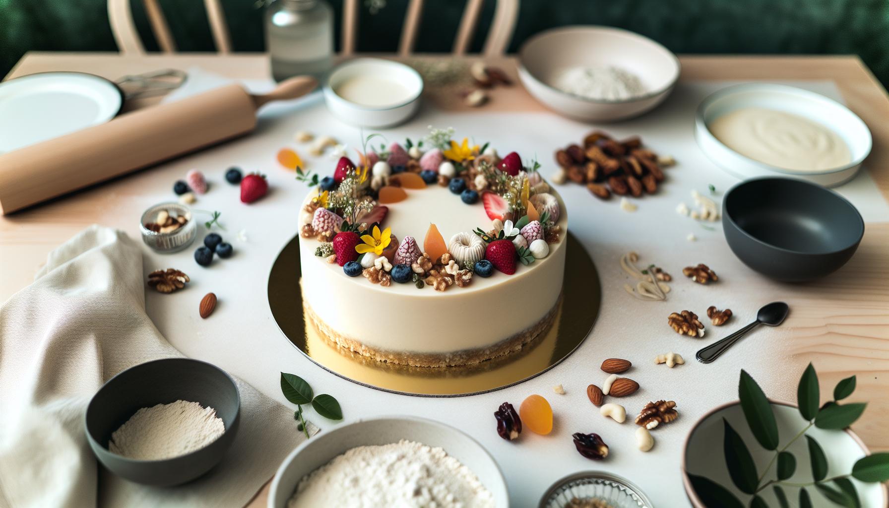 Recept na luxusní bezlepkový raw dort