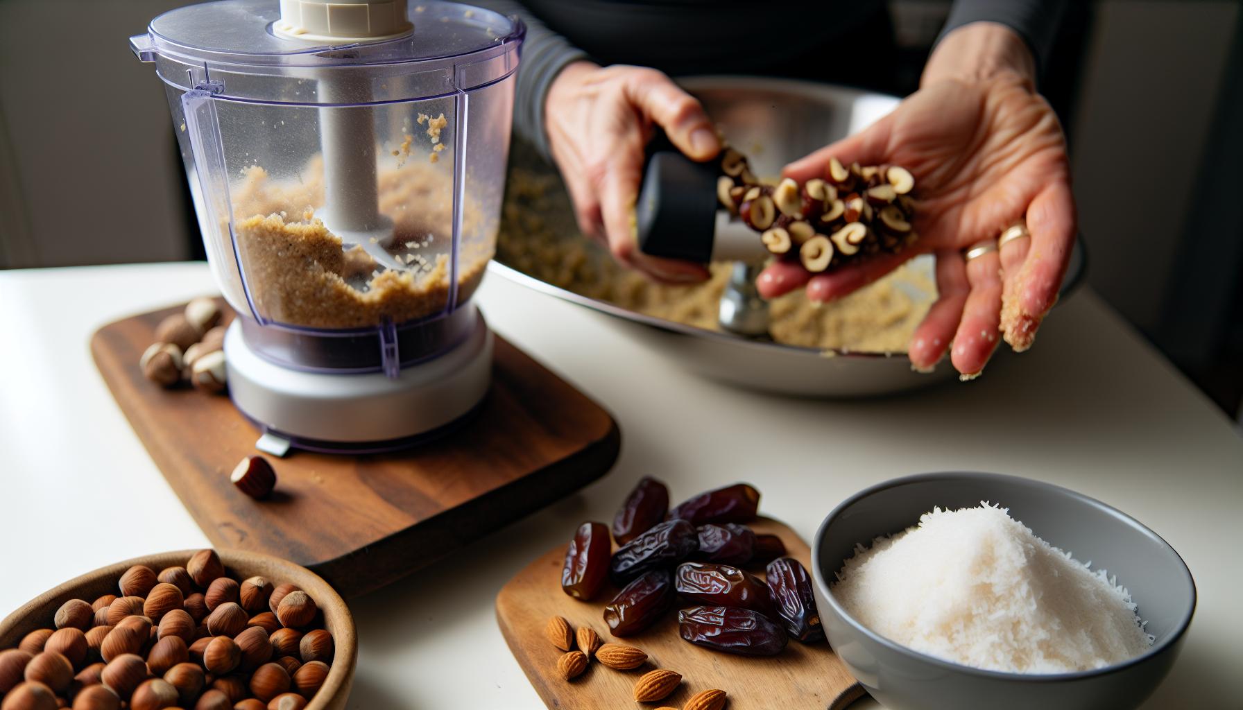 Recept 1: Oříškový raw dort krok za krokem