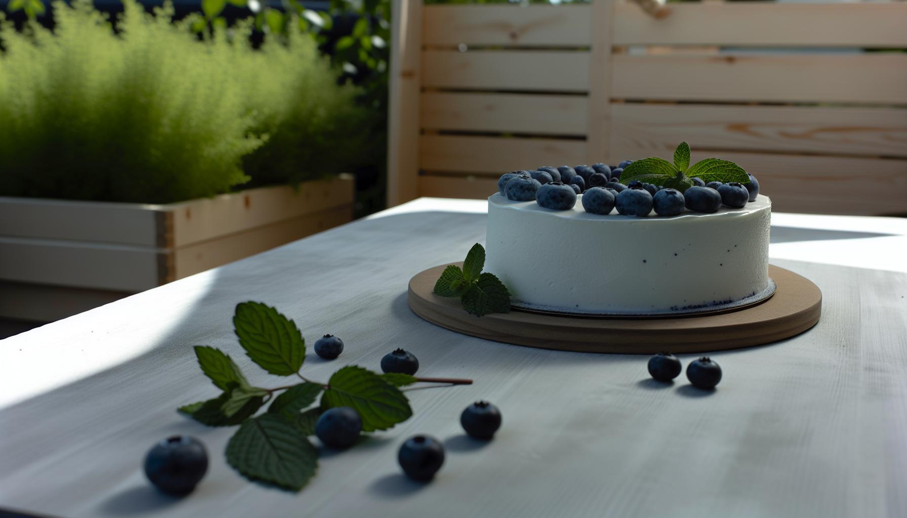 Borůvkový dort vegan: Lehké Letní Pokušení Bez Viny​