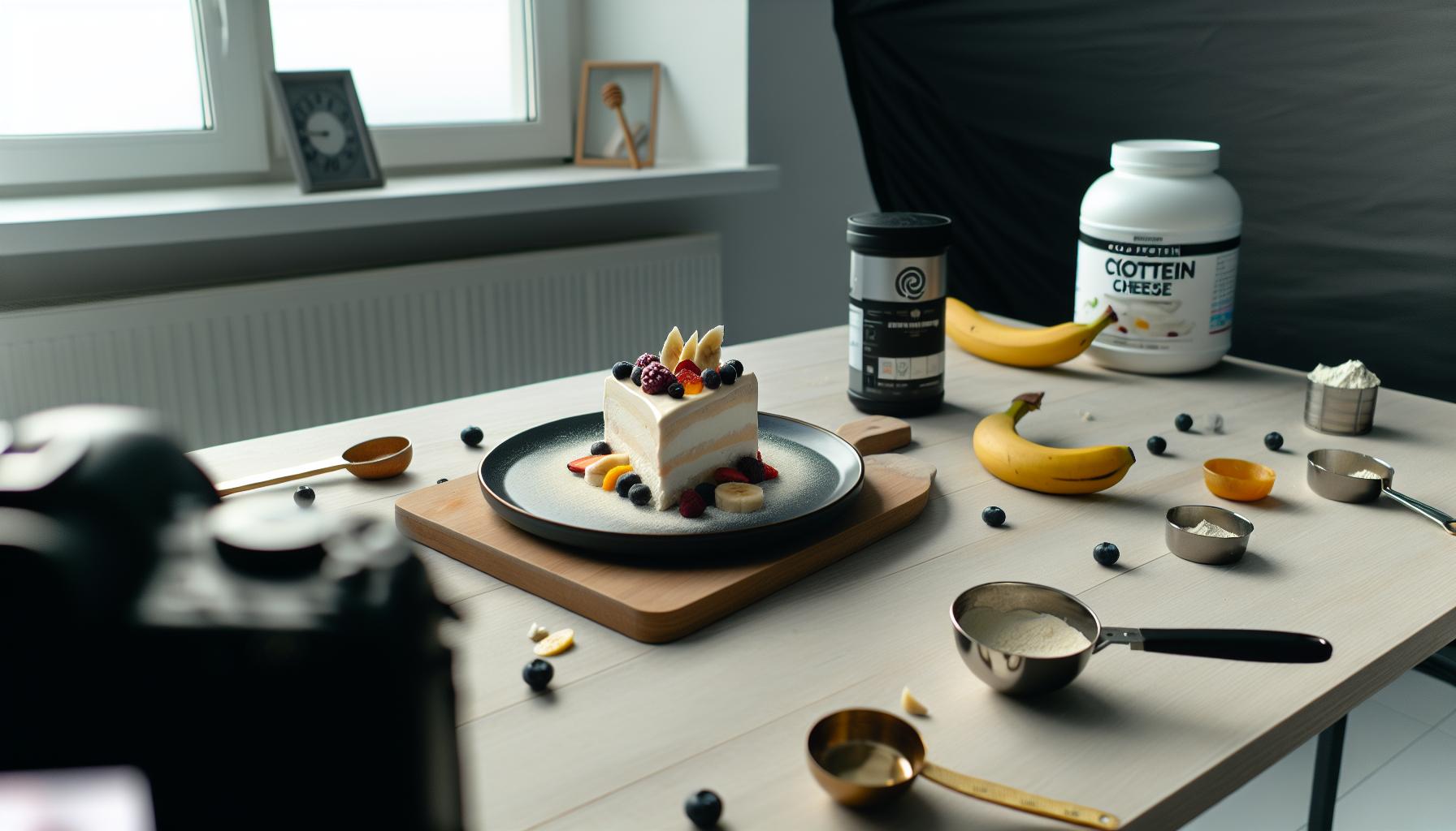 Fitness Nepečený Tvarohový Dort Recept: Studený Proteinový Koláč​