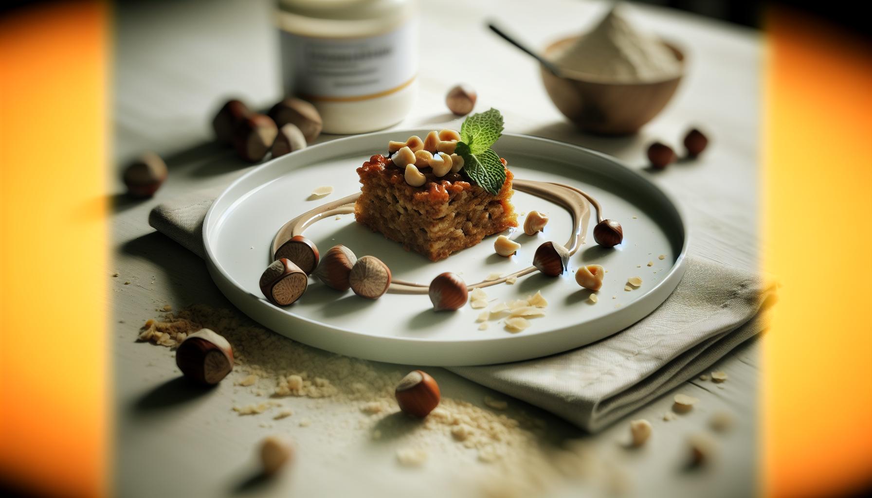 Oříškový fitness dort recept: křupavý dezert plný bílkovin​