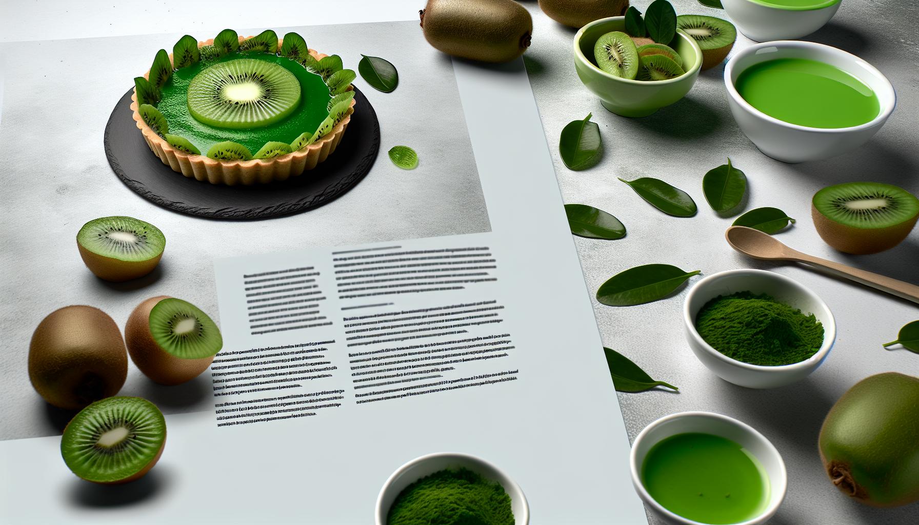 Raw Dort Kiwi: Svěží Zelený Koláč Plný Vitamínů​