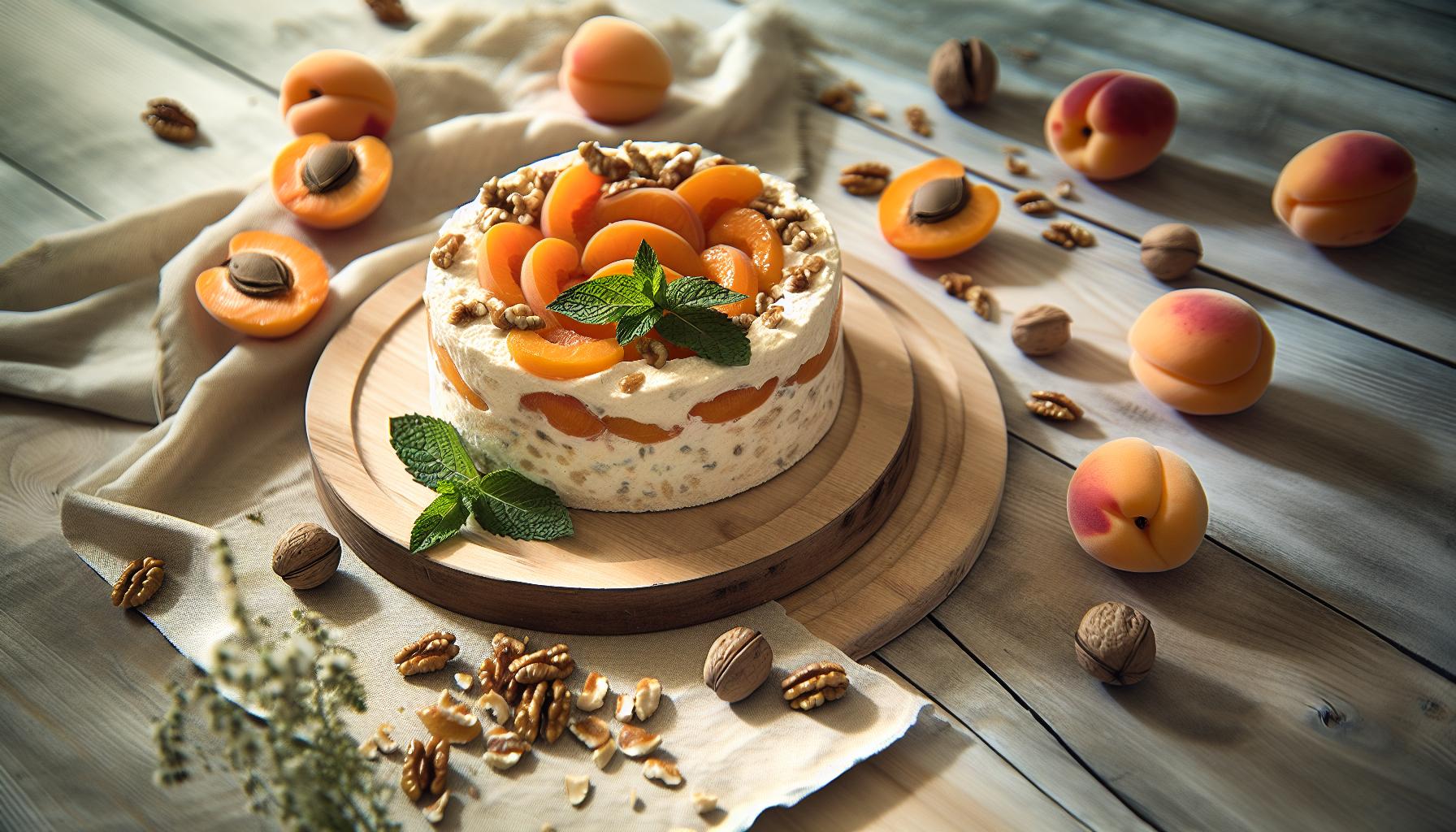 Raw Meruňkový Dort Recept: Sladký Letní Dezert Bez Pečení​