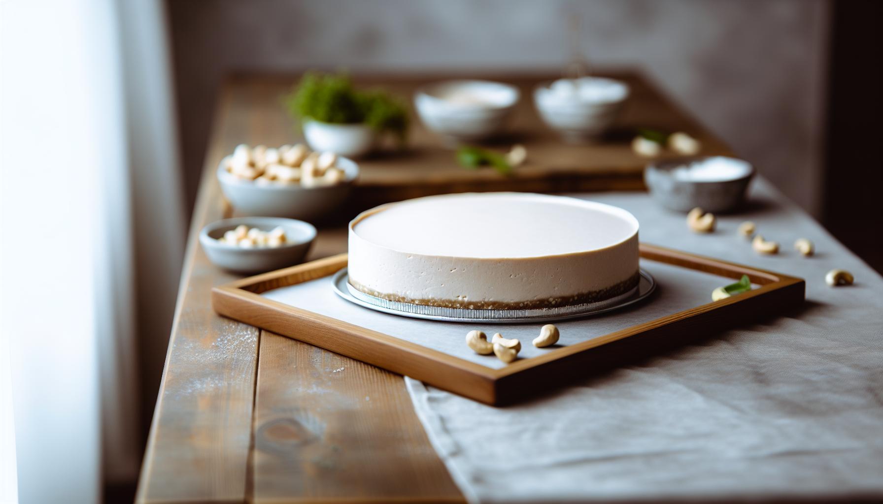 Vegan Dort S Kešu: Krémově Luxusní Raw Cheesecake​