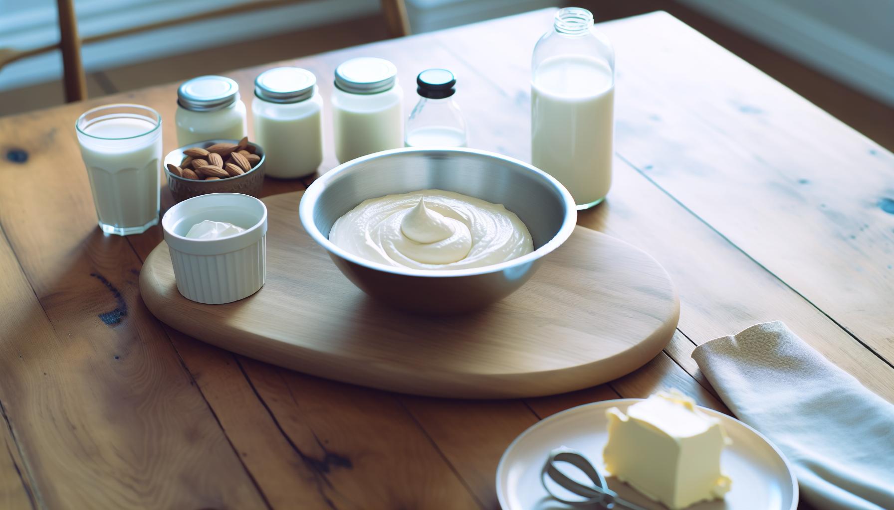 Vegan krém na dort mascarpone: Hedvábná Alternativa Bez Mléka​