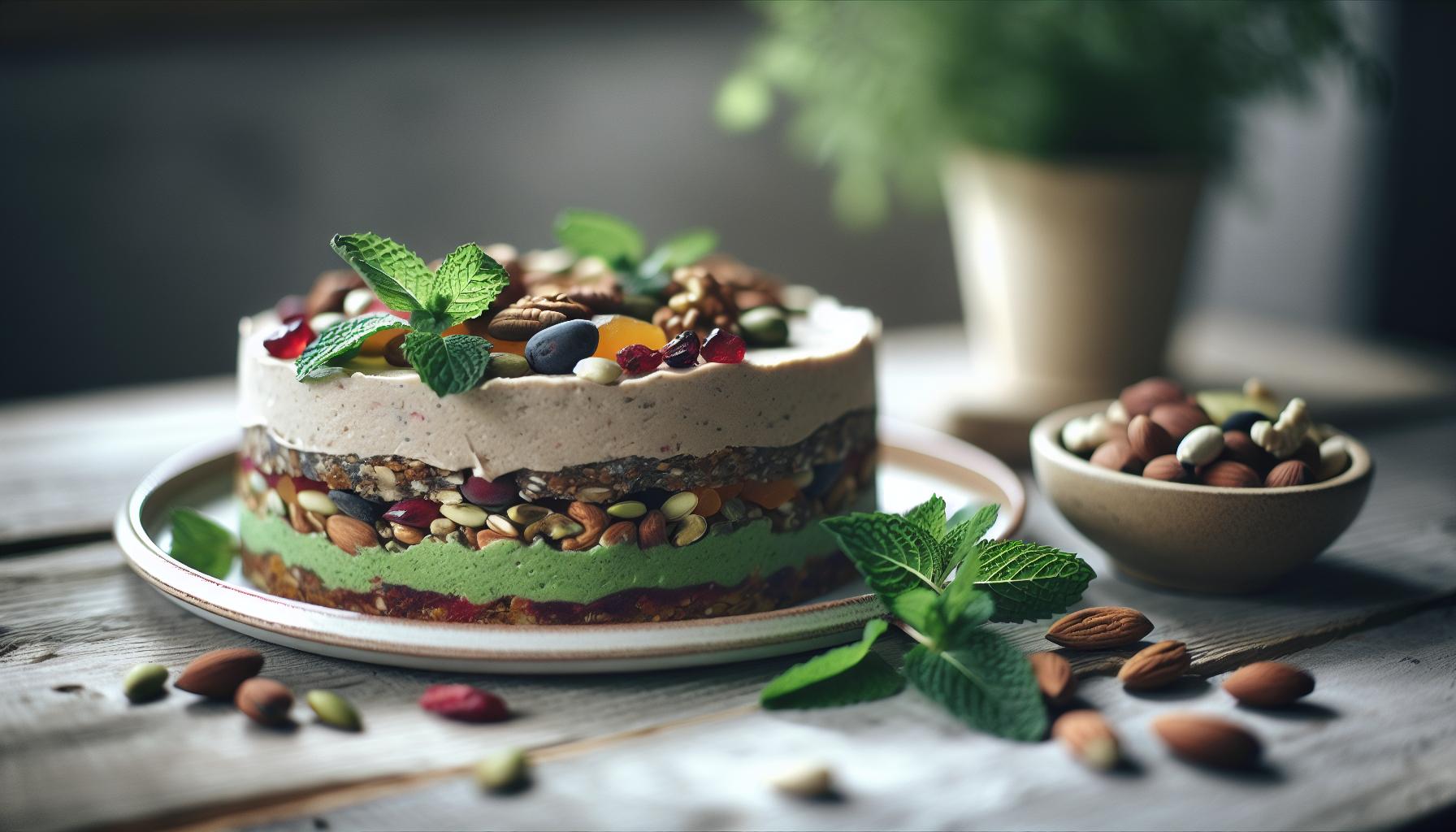 Zdravý dort raw: Energetická Bomba Bez Pečení​