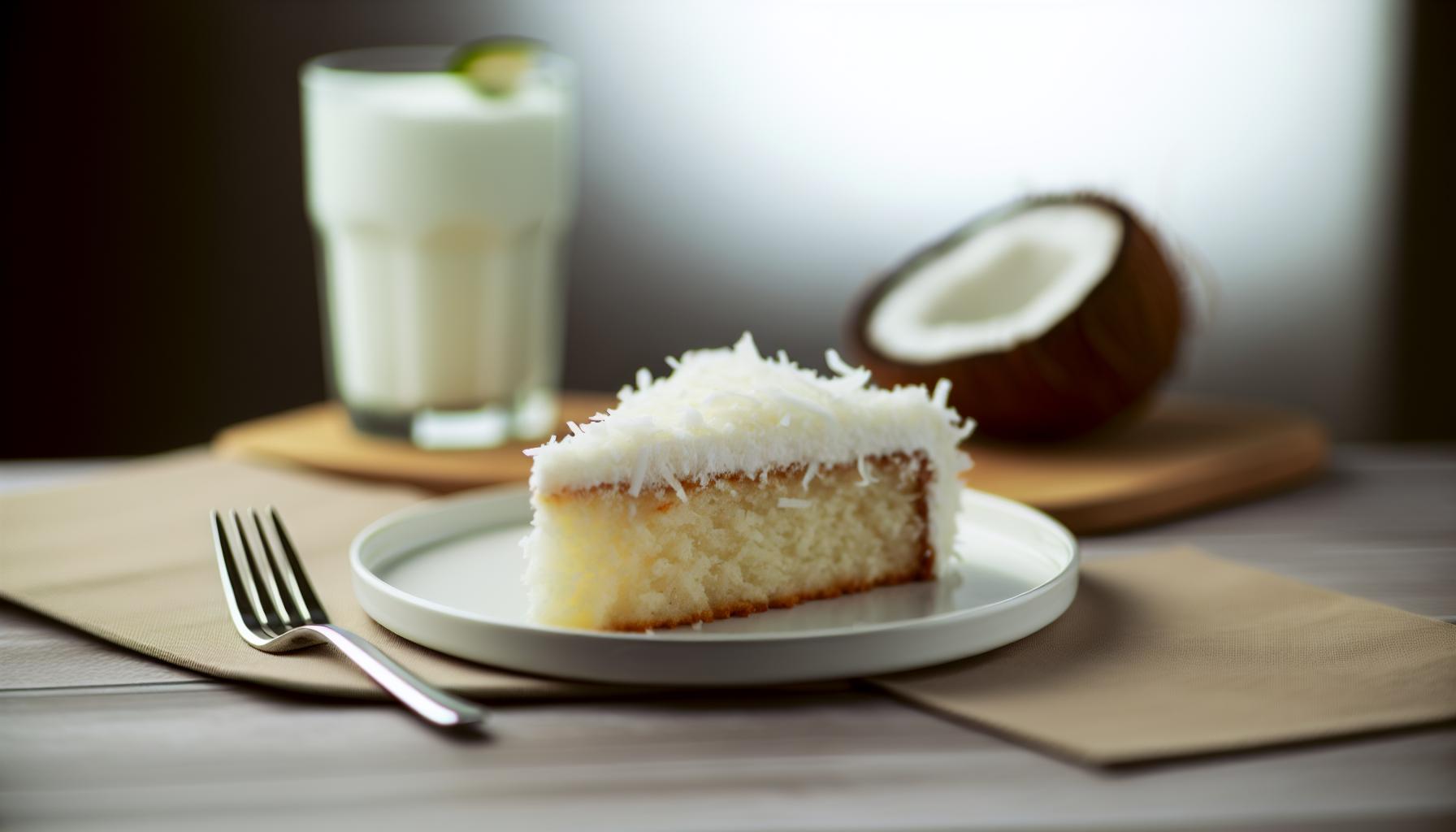 Nápady na servírování: Jak servírovat kokosový dort