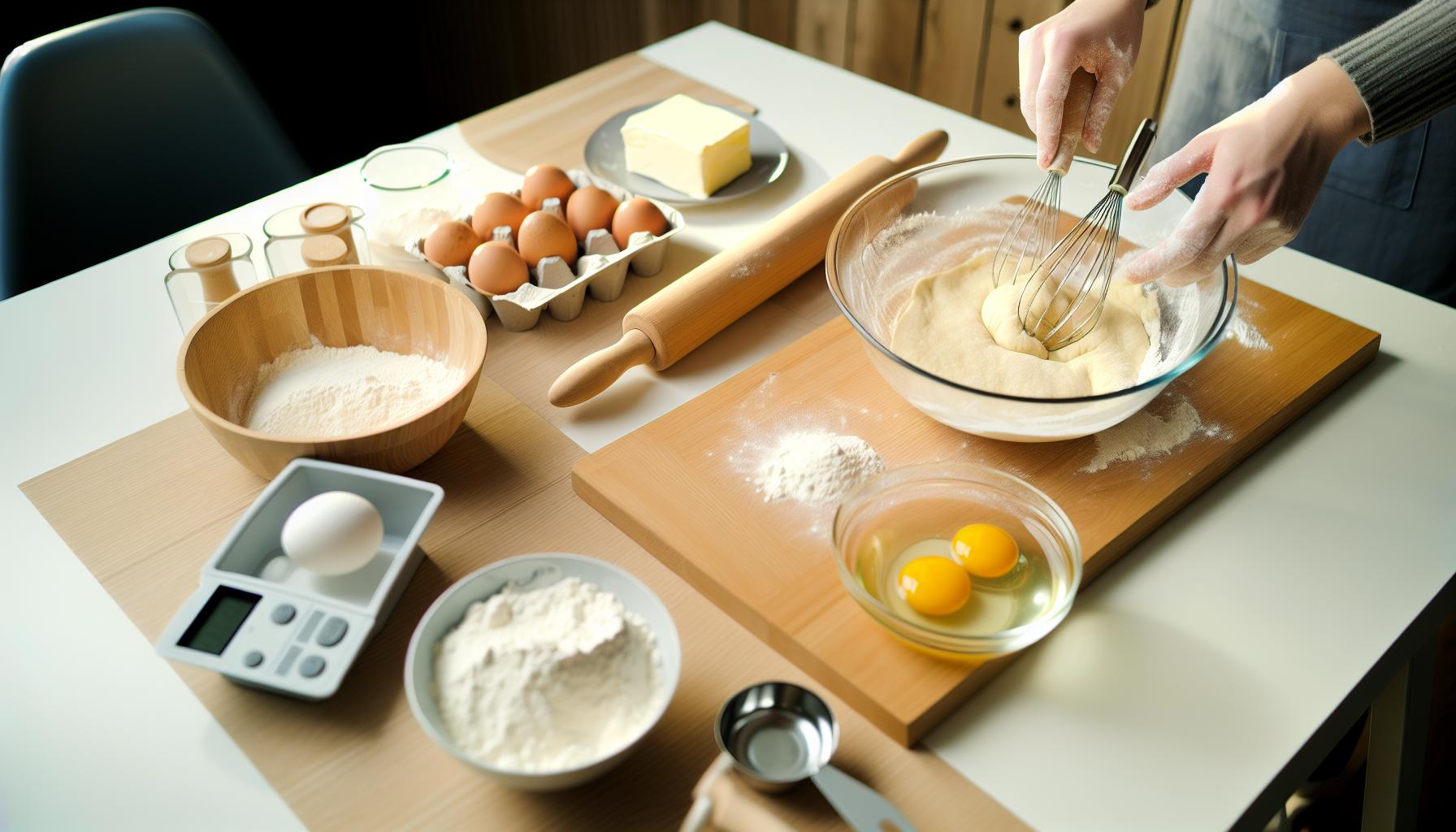 Krok za krokem: Příprava těsta bez pečení