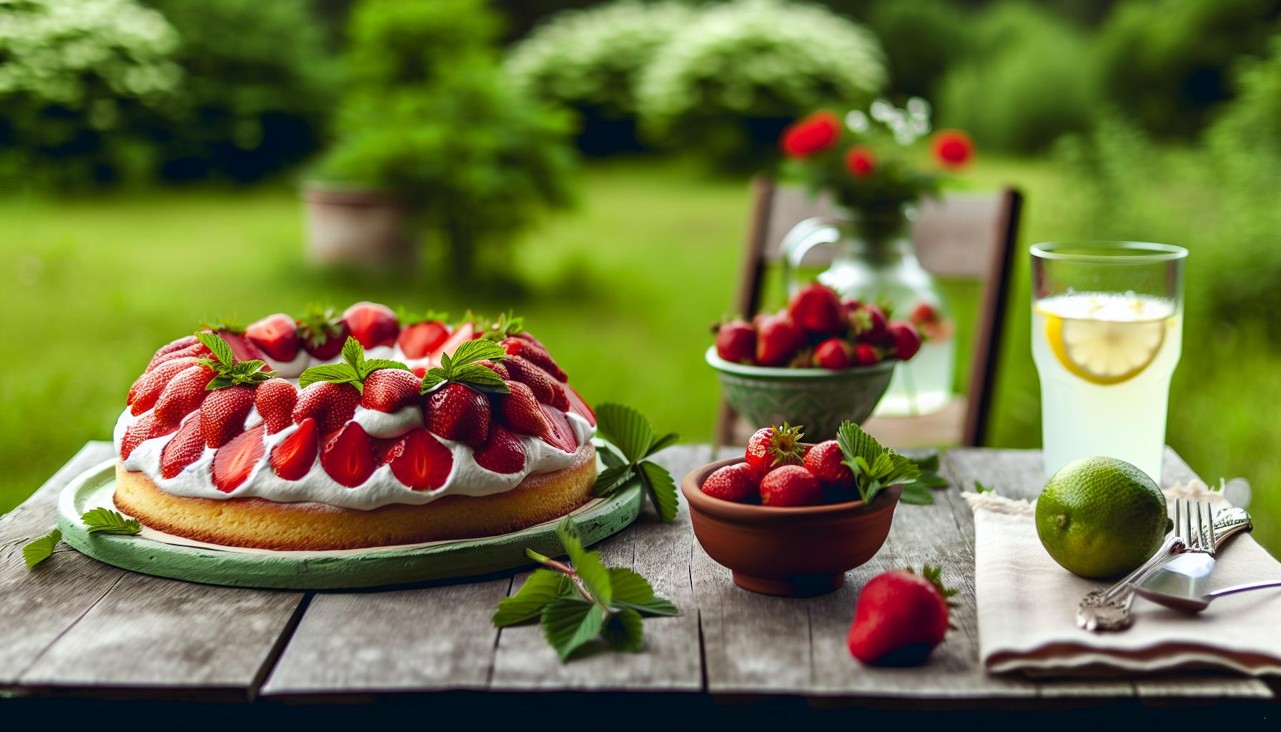 Jahodový dort: Proč je skvělou volbou v létě